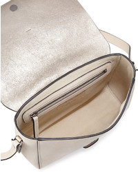 Brunello Cucinelli Medium Tricolor Flap Shoulder Bag Medium Beige