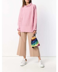 MSGM Cropped Tailored Trousers