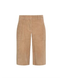 Theory Gera Straight Leg Suede Culottes