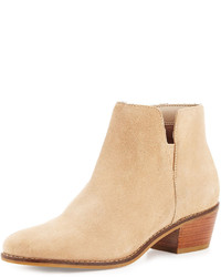 Cole Haan Abbot Grandos Suede Cutout Bootie Cremini