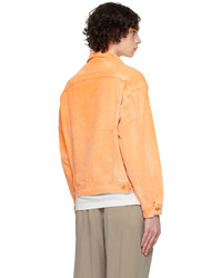 NotSoNormal Orange Daily Denim Jacket