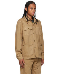 Brownstone Khaki Selvedge Chore Jacket