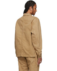 Brownstone Khaki Selvedge Chore Jacket