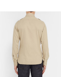 Tom Ford Slim Fit Washed Cotton Twill Shirt