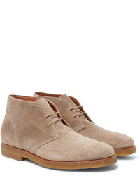 Common Projects Waxed Suede Desert Boots