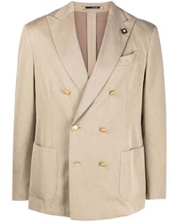 Lardini Double Breasted Blazer Jacket