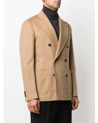 Tagliatore Double Breasted Peak Lapels Blazer