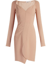 Givenchy Sweetheart Neckline Crepe Dress