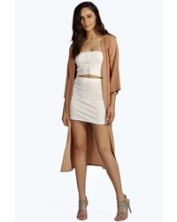 Boohoo Lena Belted Maxi Duster