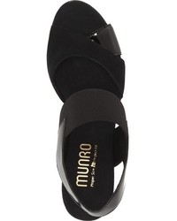 Munro American Munro Darling Mixed Finish Slingback Sandal