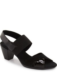 Munro American Munro Darling Mixed Finish Slingback Sandal