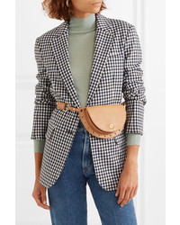 See by Chloe Kriss Eyelet Embellished Textured Leather Belt Bag