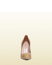 Gucci Studded Leather Pump
