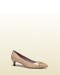 Gucci Studded Leather Pump