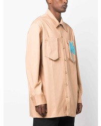Jil Sander Bead Embellished Cotton Shirt