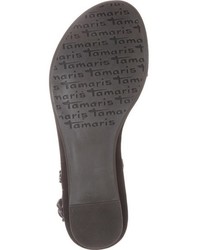 Tamaris Ilay Embellished T Strap Sandal