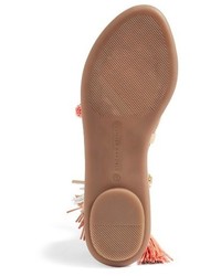 Loeffler Randall Suze Embellished Wraparound Sandal