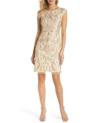 Pisarro Nights Beaded Embroidered Cocktail Dress