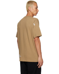 AAPE BY A BATHING APE Brown Patch T Shirt