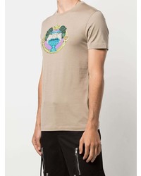 Versace Embroidered Design Short Sleeve T Shirt