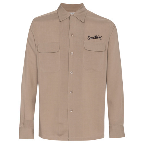 Wacko Maria 50s Shirt With Embroidery, $264 | farfetch.com | Lookastic