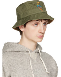 Polo Ralph Lauren Green Polo Bear Bucket Hat