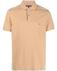 Tommy Hilfiger Logo Embroidered Cotton Polo Shirt