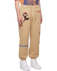 KidSuper Brown Cotton Lounge Pants