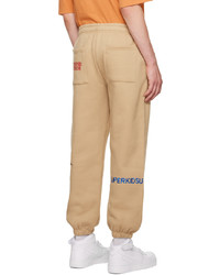 KidSuper Brown Cotton Lounge Pants