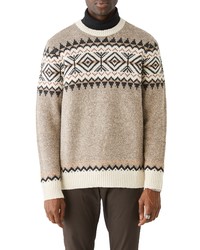 Frank and Oak Chunky Pattern Sweater
