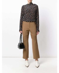 Marni Panelled Flared Trousers