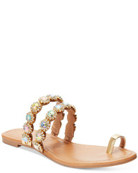 Thalia Sodi Joya Toe Ring Flat Sandals Only At Macys Shoes