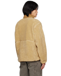 The North Face Beige Extreme Pile Jacket