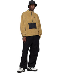 Nike Brown Half Zip Jacket