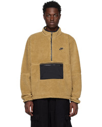 Nike Brown Half Zip Jacket