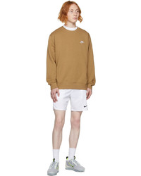 Nike Tan Fleece Sportswear Club Sweatshirt