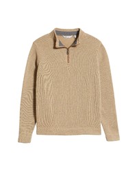 Peter Millar Quarter Zip Fleece Sweater