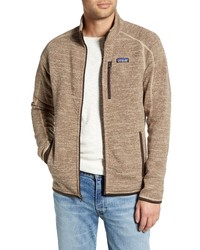 Patagonia Better Sweater Zip Jacket In Pale Khaki At Nordstrom