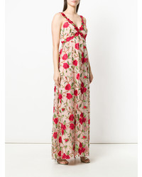 Alice + Olivia Aliceolivia Floral Embroidered Gown