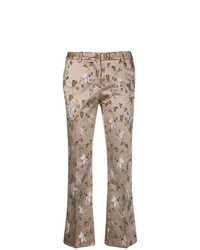 Pt01 Jaine Floral Embroidered Trousers
