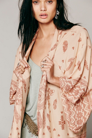 Free People Spell Dreamcatcher Robe, $168 | Free People | Lookastic