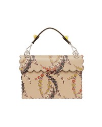 Fendi Kan I Floral Print Shoulder Bag