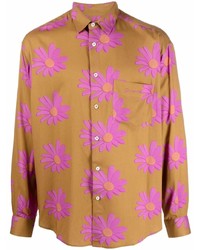 Jacquemus Floral Print Bowling Shirt