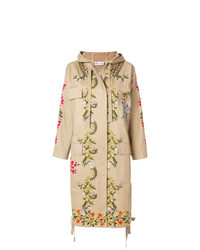 RED Valentino Floral Embroidered Coat