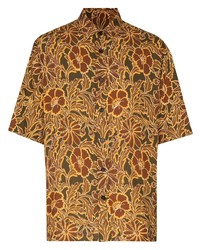 Nanushka Alain Floral Print Shirt