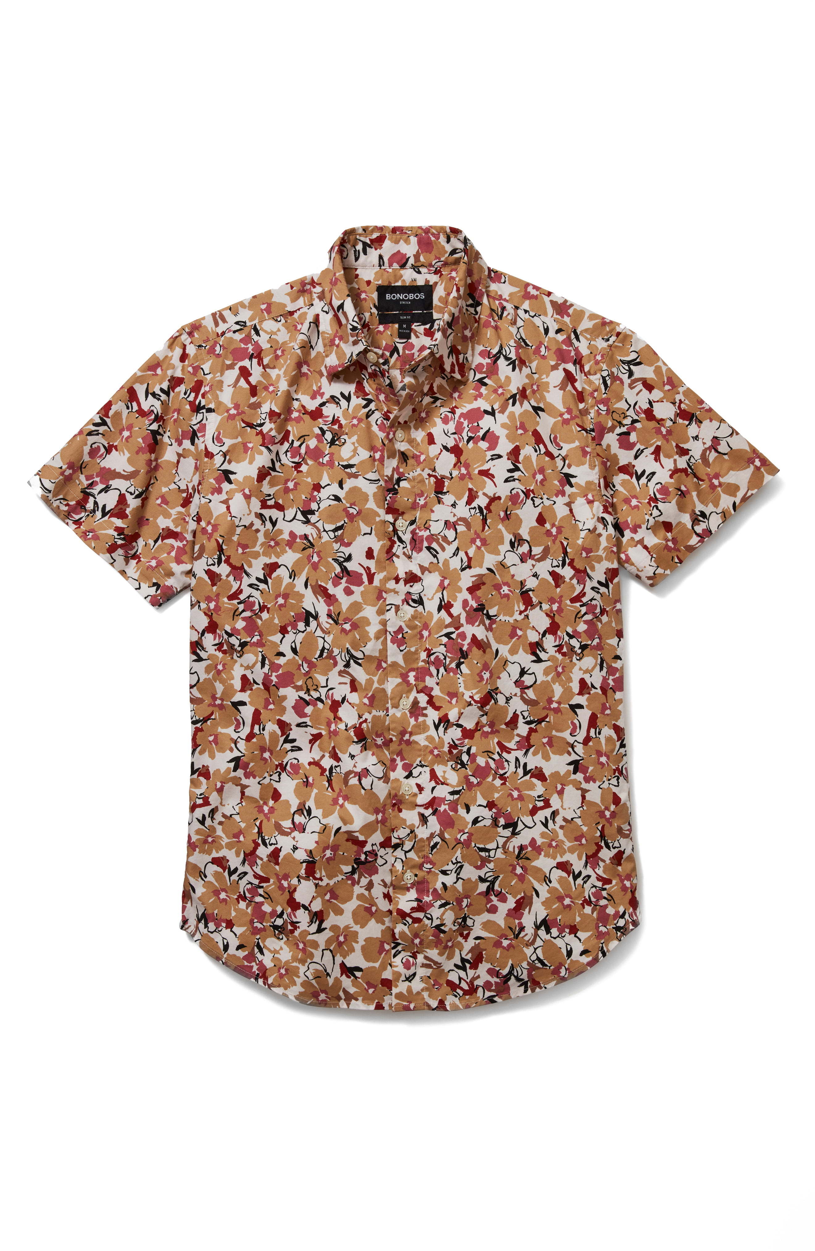 Bonobos Riviera Floral Print Short Sleeve Button Up Shirt, $78 ...