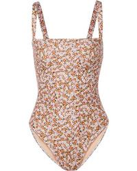 Faithfull The Brand Phoebe Floral Print Swimsuit