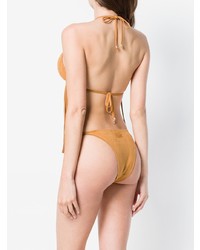 Fisico Frayed Triangle Bikini Set