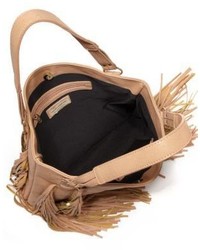 Urban Originals Castaway Fringed Faux Leather Tote