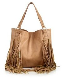 Urban Originals Castaway Fringed Faux Leather Tote